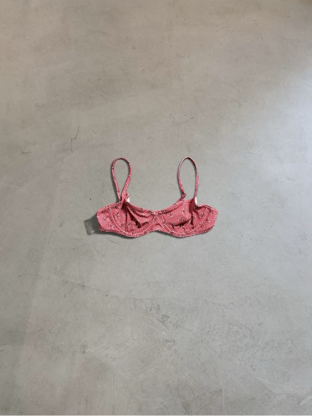 SOLD on depop | Frankie's Bikinis x Victoria’s Secret PINK Ladybug Bikini Top